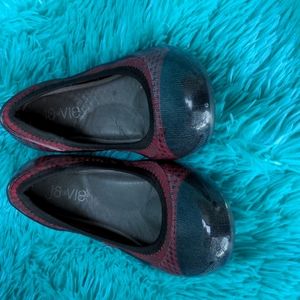 Ja. Vie Sz EU 36/ 5.5 US. Red/ Black dots